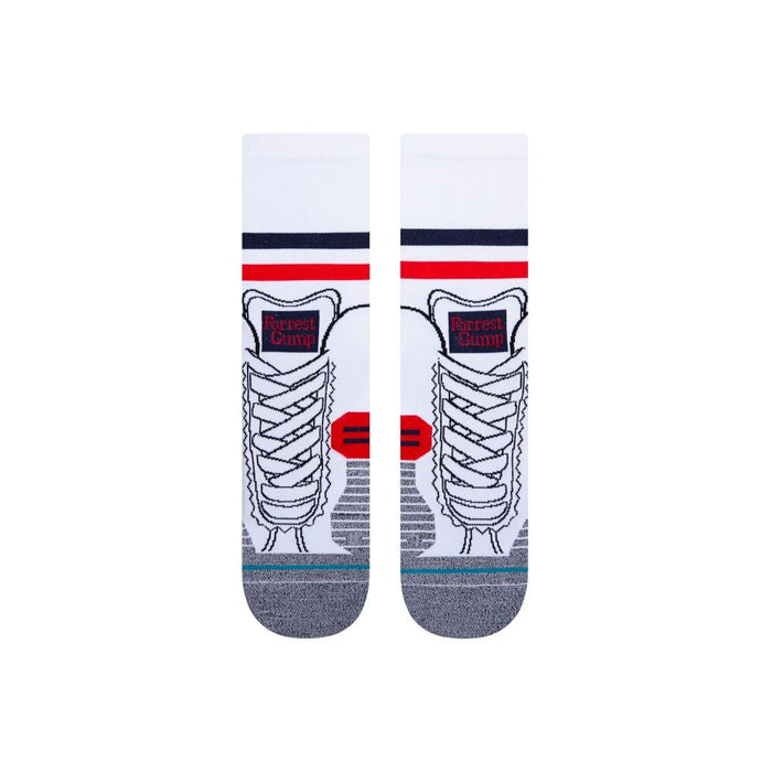 Stance Sock Run Forrest Run White