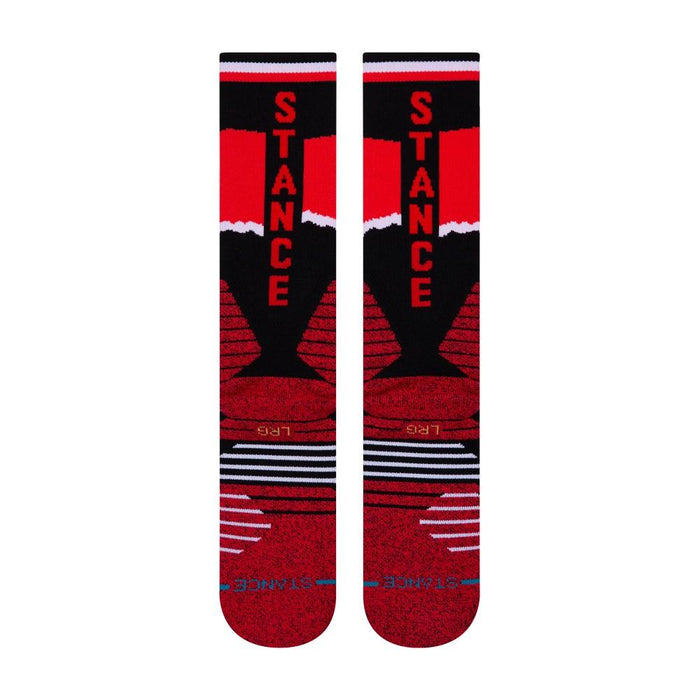 Stance Sock Scrapps Red