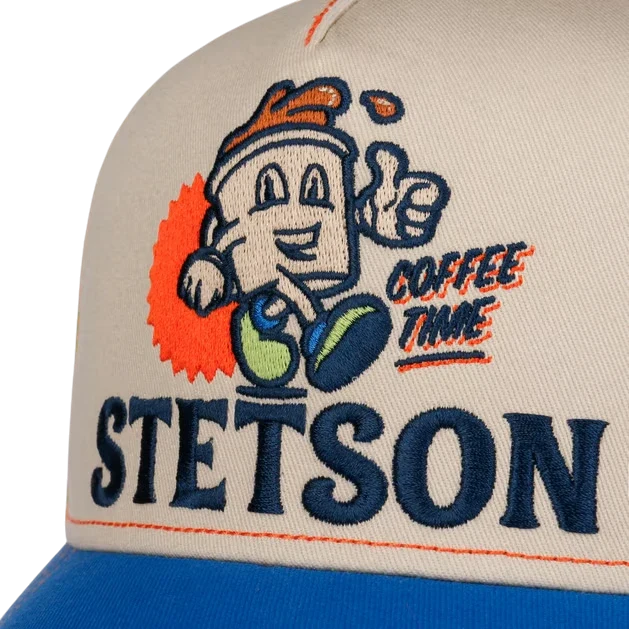 STETSON TRUCKER CAP COFFEE TIME