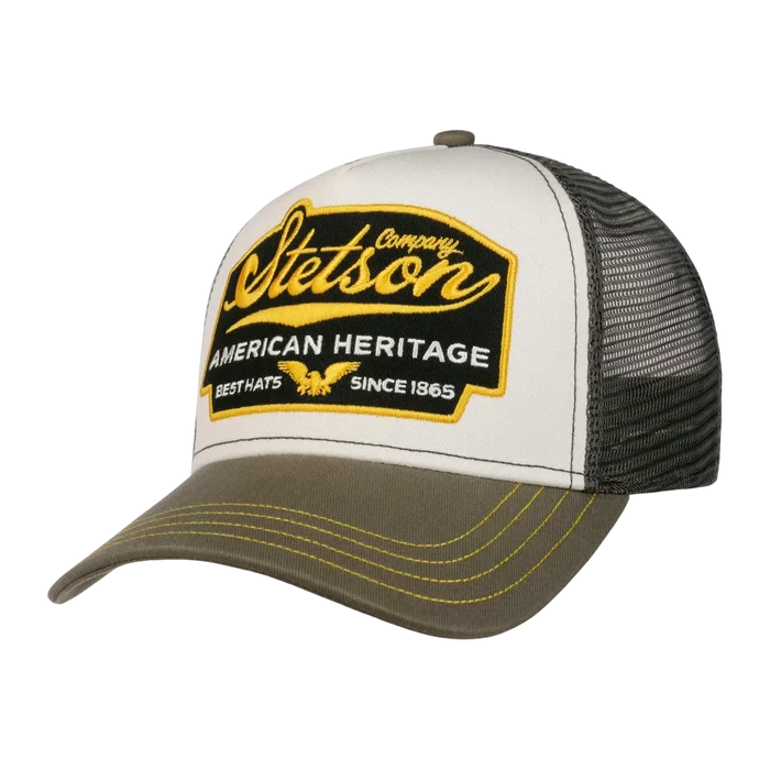 STETSON TRUCKERCAP AMERICAN HERITAGE SINCE 1865