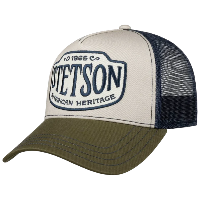 STETSON TRUCKERCAP AMERICAN HERITAGE, SINCE 1865