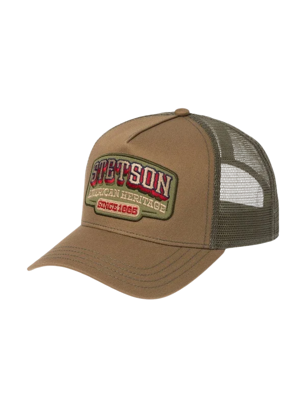 STETSON TRUCKERCAP AMERICAN HERITAGE SINCE 1865