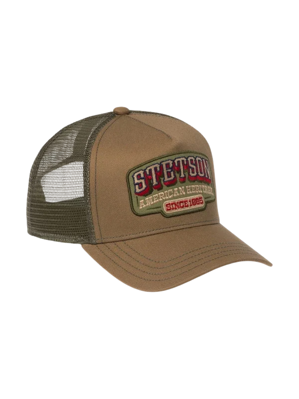 STETSON TRUCKERCAP AMERICAN HERITAGE SINCE 1865