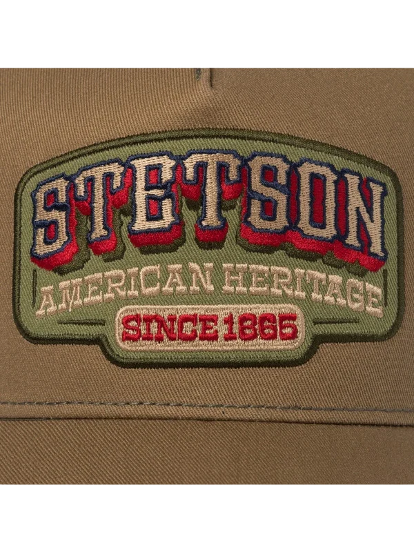 STETSON TRUCKERCAP AMERICAN HERITAGE SINCE 1865