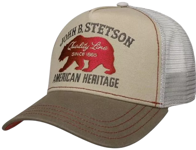 STETSON TRUCKERCAP BEAR