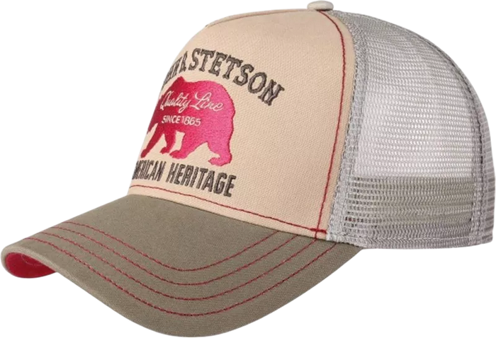 STETSON TRUCKERCAP BEAR