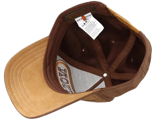 STETSON TRUCKERCAP BUFFALO HORN, BROWN