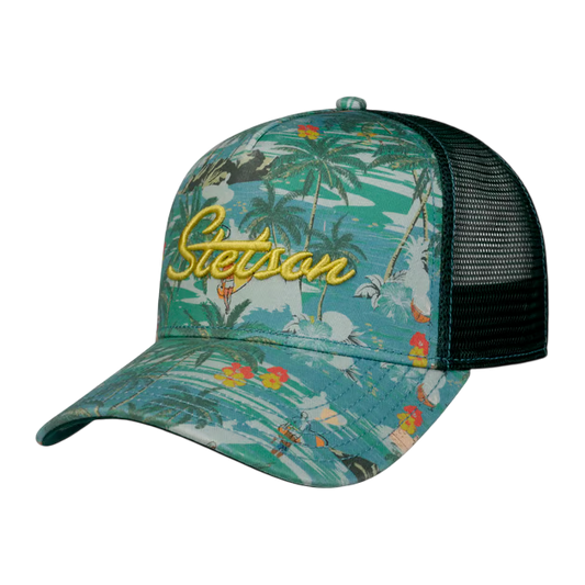 STETSON TRUCKERCAP SURF ISLAND