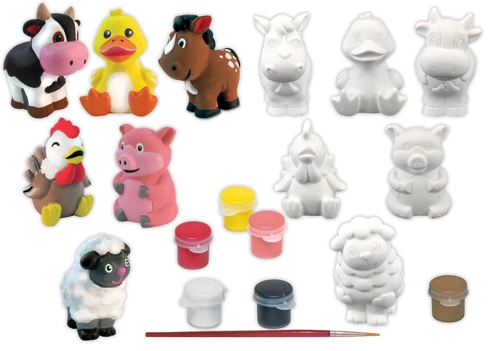 Summer Workshop- Farm Friends Figure Painting (Ages 5 to 9)