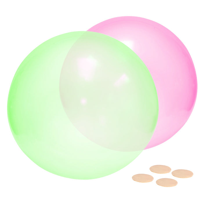 Super Wubble 2-Pack - Green + Pink