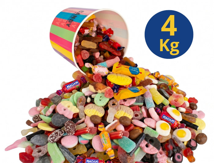 Swedish Lösgodis Candy Mix 4kg (8.8 lbs) – Authentic Swedish Pick & Mix Candy