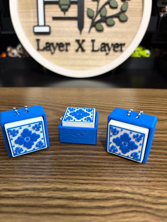 Talavera Tile Fidget Clicker