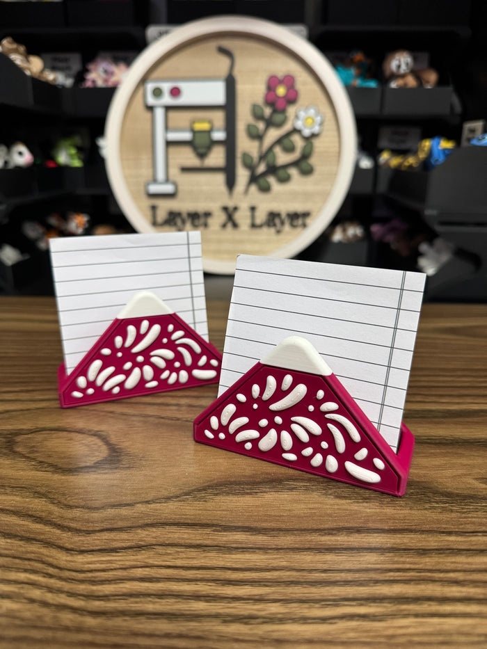 Talavera Upright Sticky Note Holder