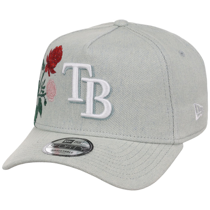 Tampa Bay Rays MLB Denim Flower New Era 9FORTY