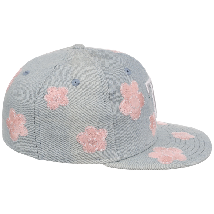 Texas Rangers MLB Denim Flower New Era 59FIFTY