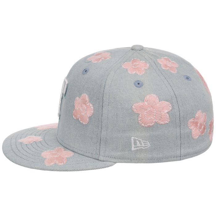 Texas Rangers MLB Denim Flower New Era 59FIFTY