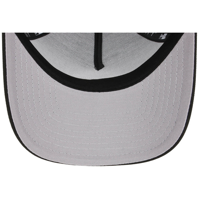 Texas Rangers MLB Flipmode 2.0 Liquid Titanium New Era 9FORTY A-Frame (Black/Black/Gray)