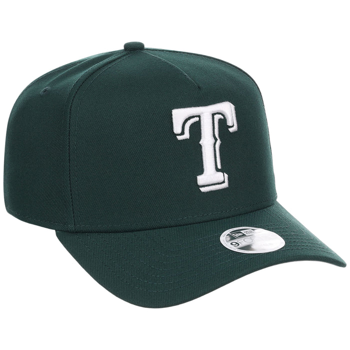 Texas Rangers Women's New Era 9FORTY Dark Green A-Frame