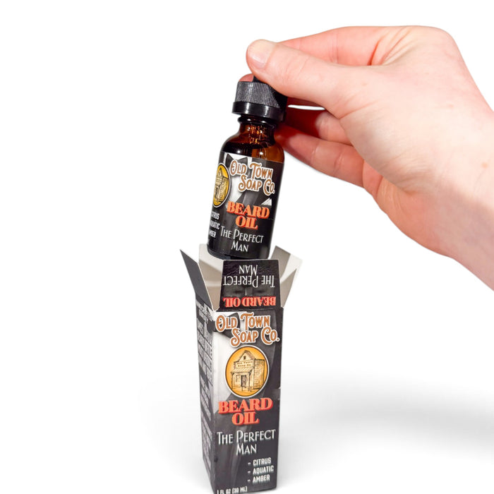 The Perfect Man Beard Oil - Old Town Soap Co.