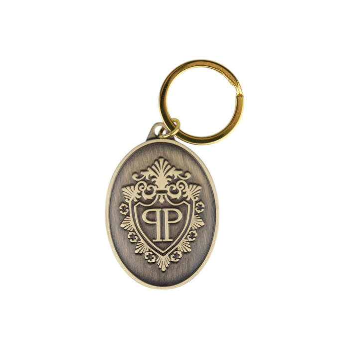 he Plaza Hotel bronze keychain front view