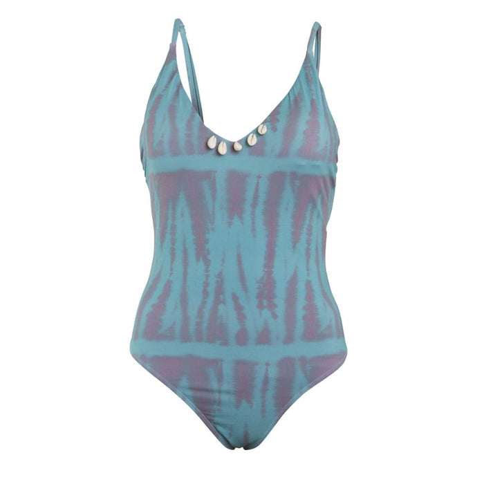 Traje de Baño Strap Ajustable Celeste Tye