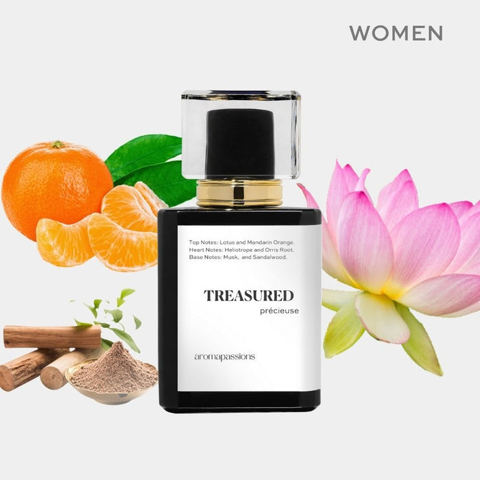 TREASURED | Inspired by BVLGARI OMNIA CRYSTALLINE | Omnia Crystalline Dupe Pheromone Perfume - aromapassions