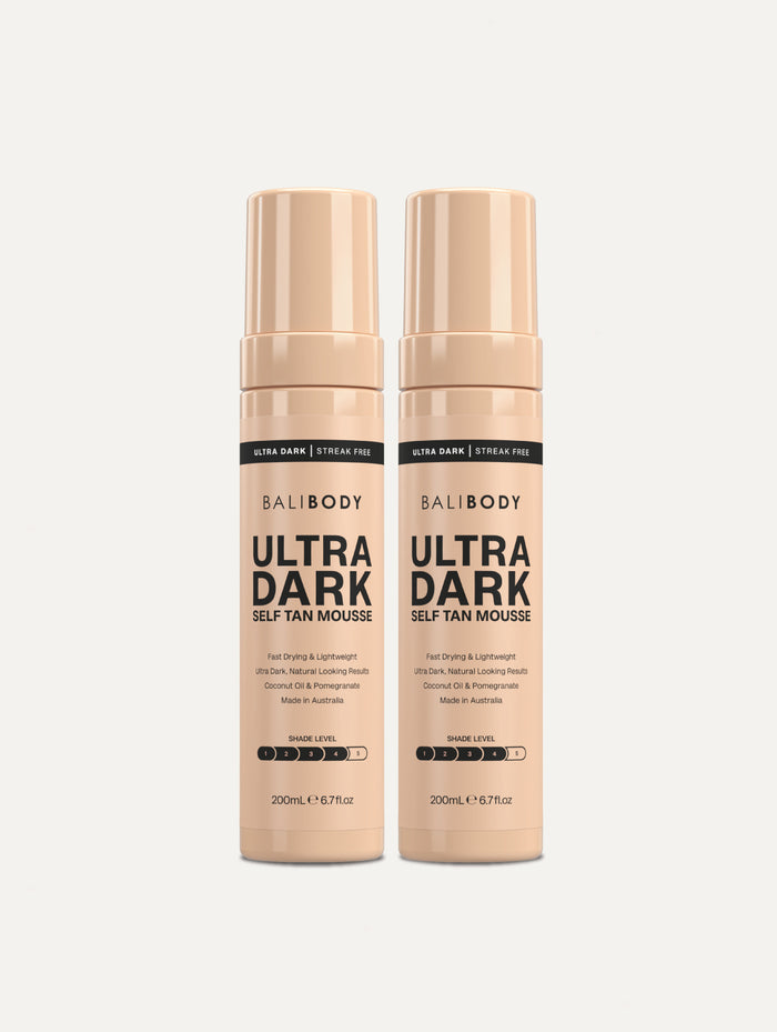 Ultra Dark Self Tanning Mousse Twin Set