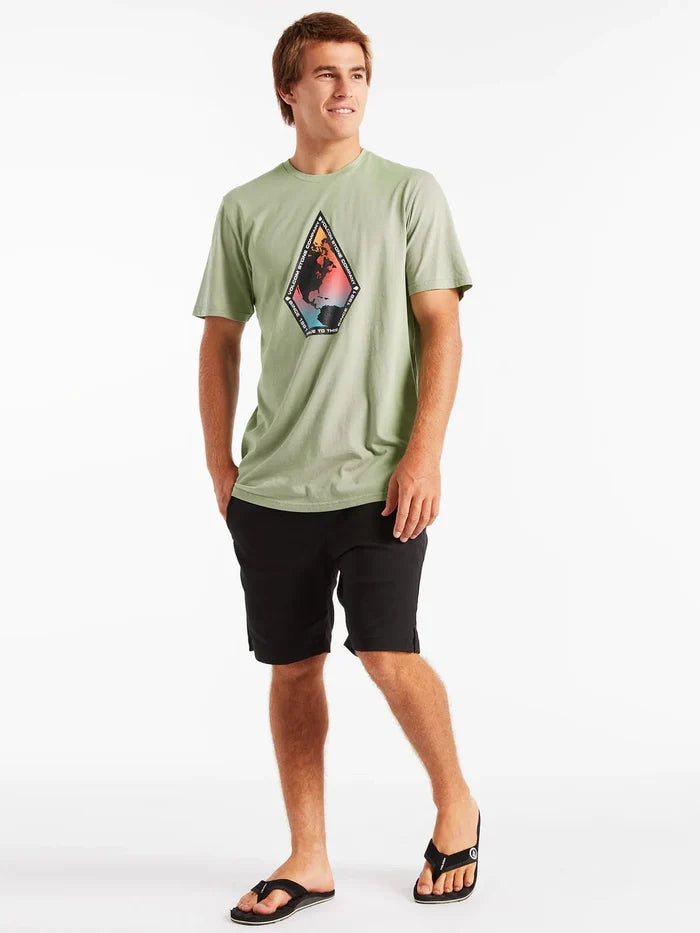Volcom Mens Global Stone Short Sleeve Tee