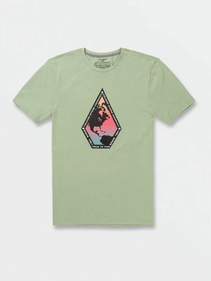 Volcom Mens Global Stone Short Sleeve Tee