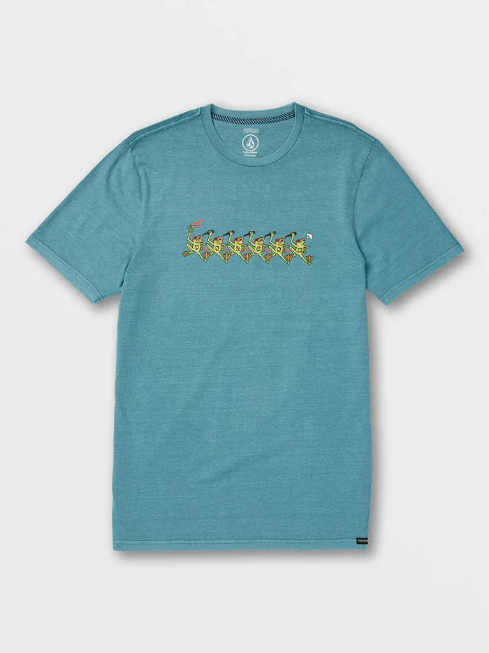 Volcom Mens Party Frog Short Sleeve Tee