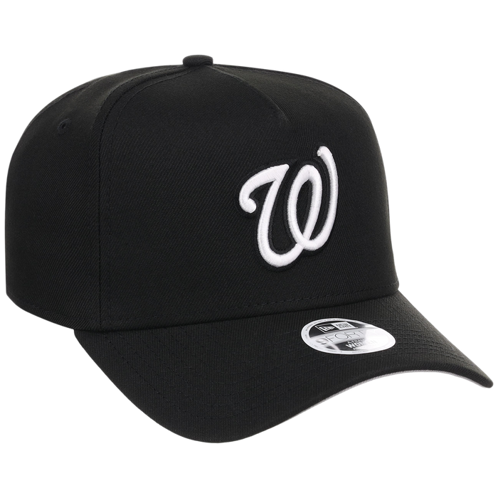 Washington Nationals Women's New Era 9FORTY Black A-Frame