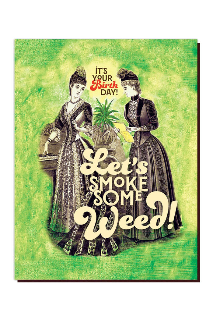 Weed Ladies Card