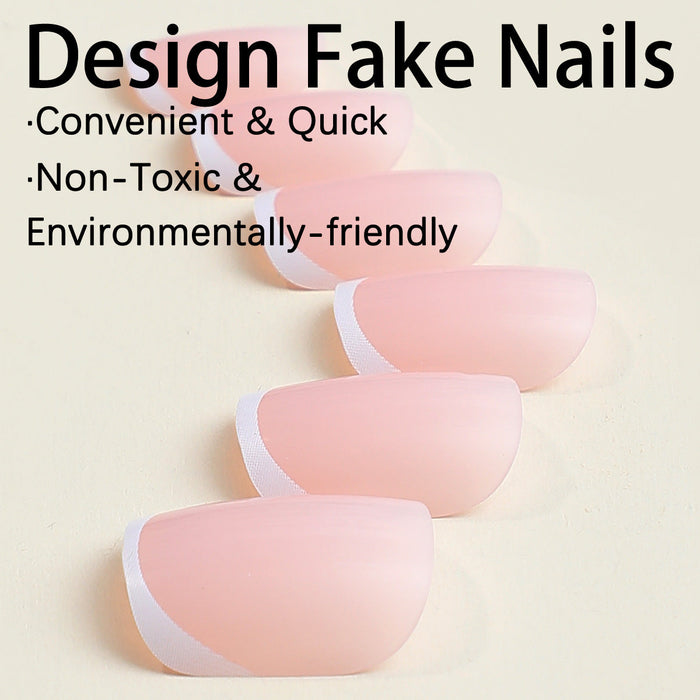 Weekly deals White French（press on nail）