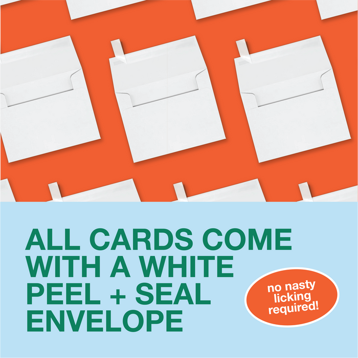 WHAT A MAN - greeting card