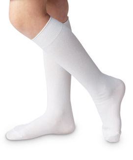 White Nylon Knee High