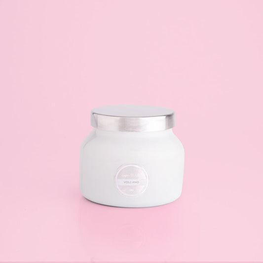 White Petite Jar Volcano
