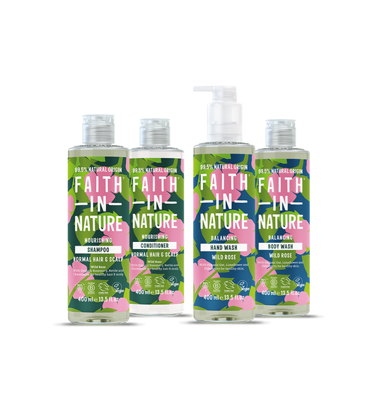 Wild Rose hair & body care bundle