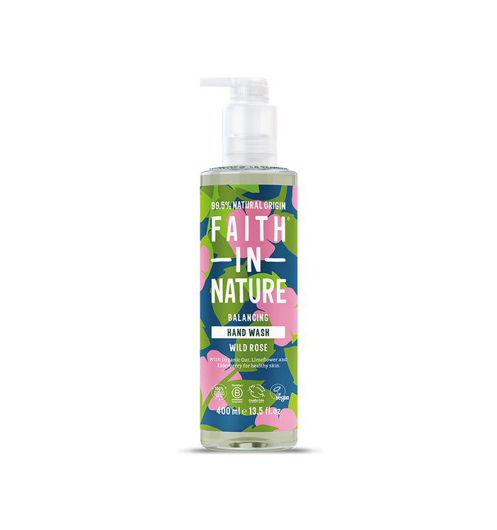 Faith In Nature Wild Rose Natural Liquid Hand Wash
