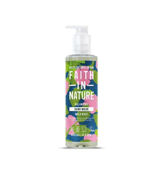 Faith In Nature Wild Rose Natural Liquid Hand Wash