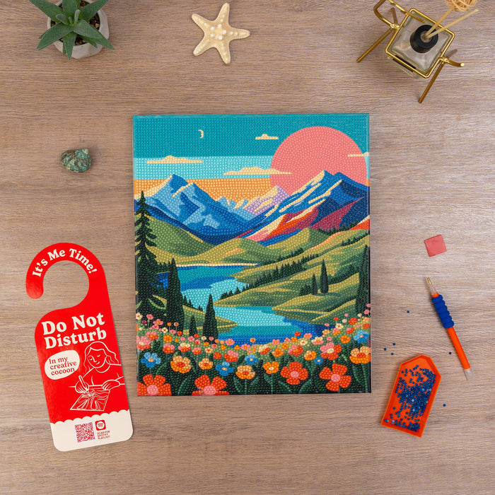 Wildflower Ridge PixelPop™ Diamond Art — Reset Edition