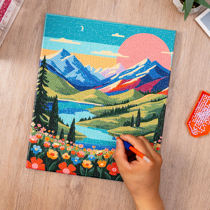 Wildflower Ridge PixelPop™ Diamond Art — Reset Edition