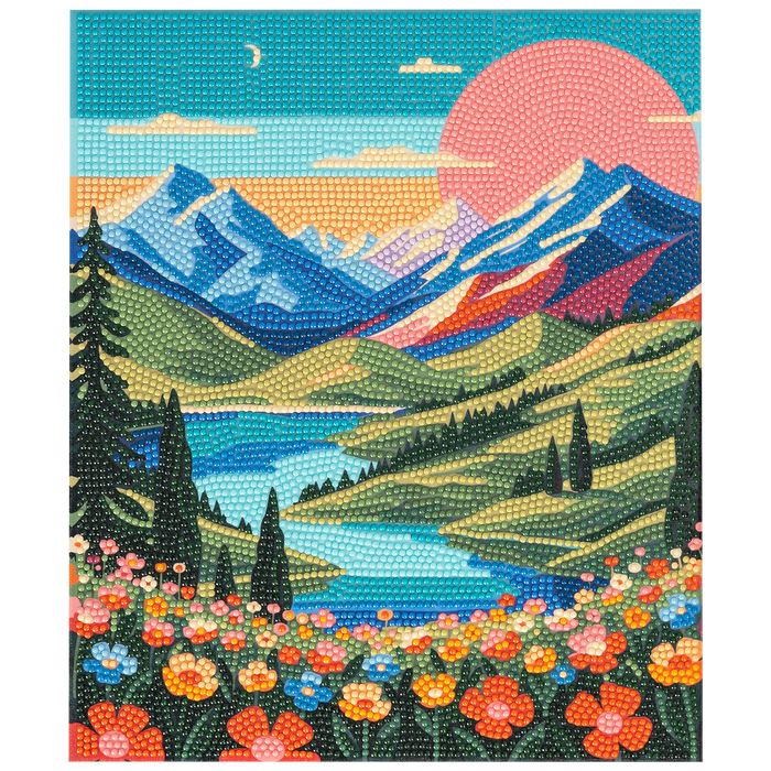 Wildflower Ridge PixelPop™ Diamond Art — Reset Edition