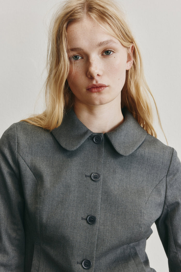 Women's Anisa Jacket in Charcoal Mix