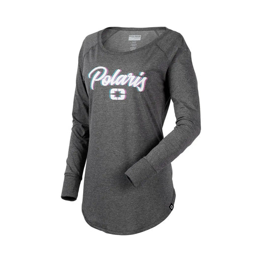 Women's Shadow Script Long Sleeve Tee