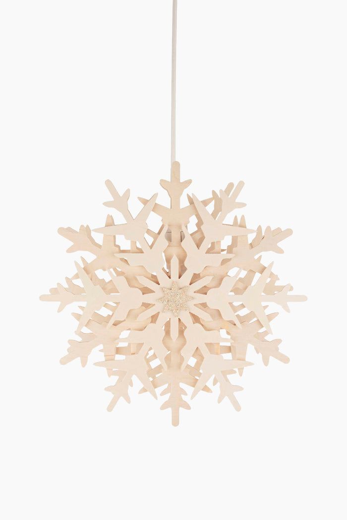 Wooden Holiday Window Light