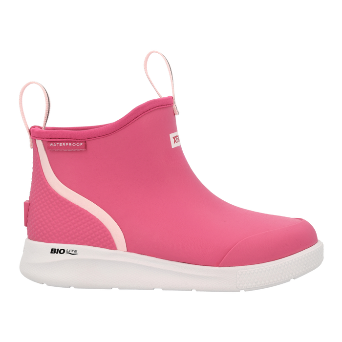 Xtratuf | Big Kids Ankle Deck Sport Boot | Hot Pink
