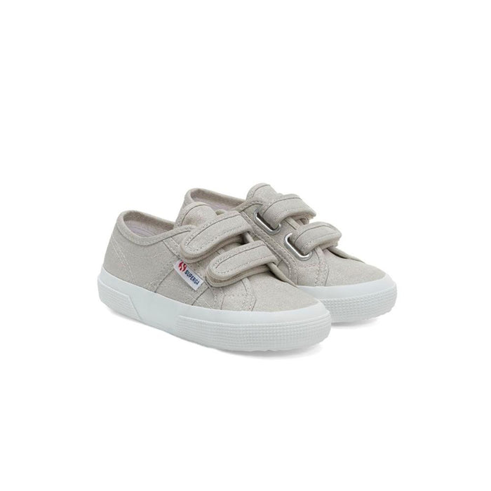 Zapatilla 2750 Kids Strap Canvas Grey Silver