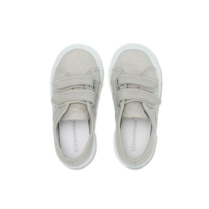 Zapatilla 2750 Kids Strap Canvas Grey Silver