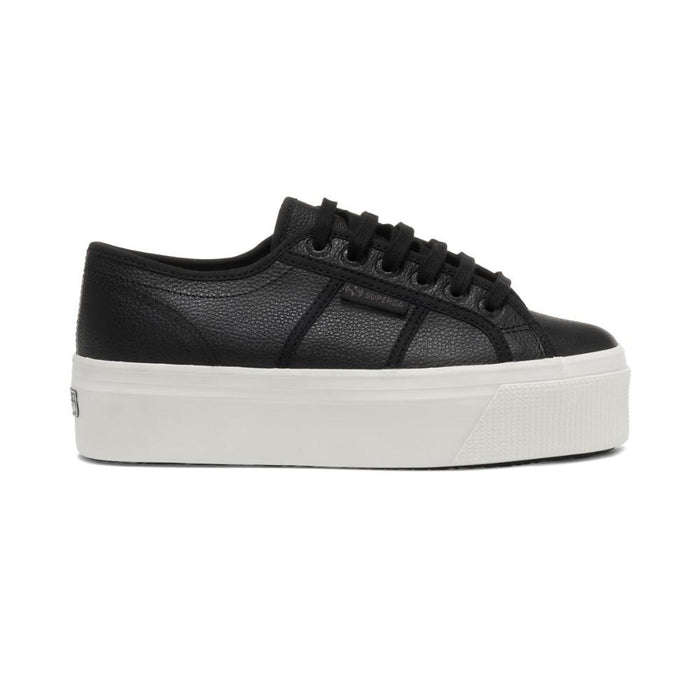 Zapatilla Women 2790 Tumbled Leather Black F Avorio
