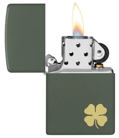 Zippo Luck Four Leaf Clover - 49796